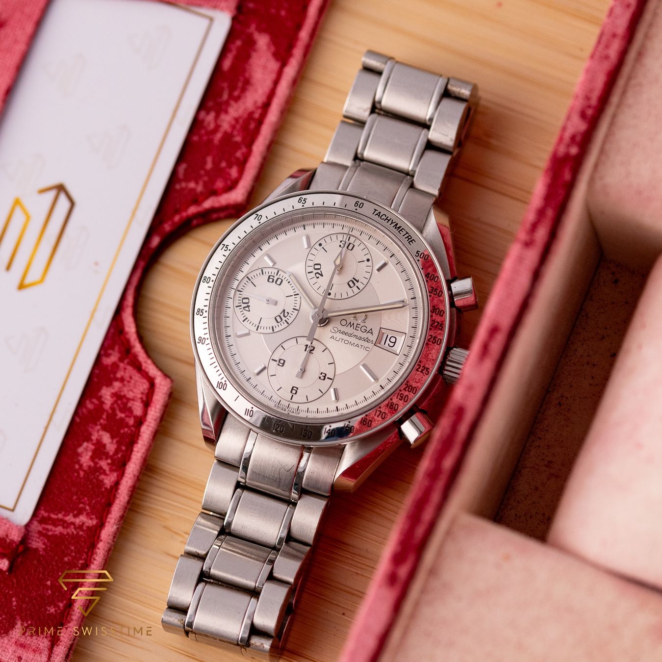 Omega Orologi: Omega Speedmaster Date / 3513.30 / Box/ 1998 – Usato da Luzern venduto da PrimeSwissTime 2