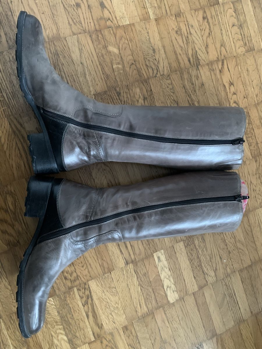Scarpe da donna: Donna Carolina leder lammfell stiefel – Usato da Zürich venduto da Nikuska32 4