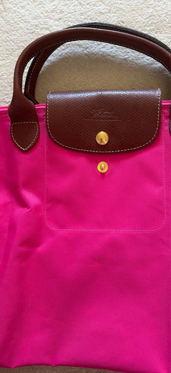 Longchamp Taschen für Damen: Longchamp Le Pliage Shopper Tasche Pink  – Gebraucht aus Erlenbach ZH von mochtvor 3