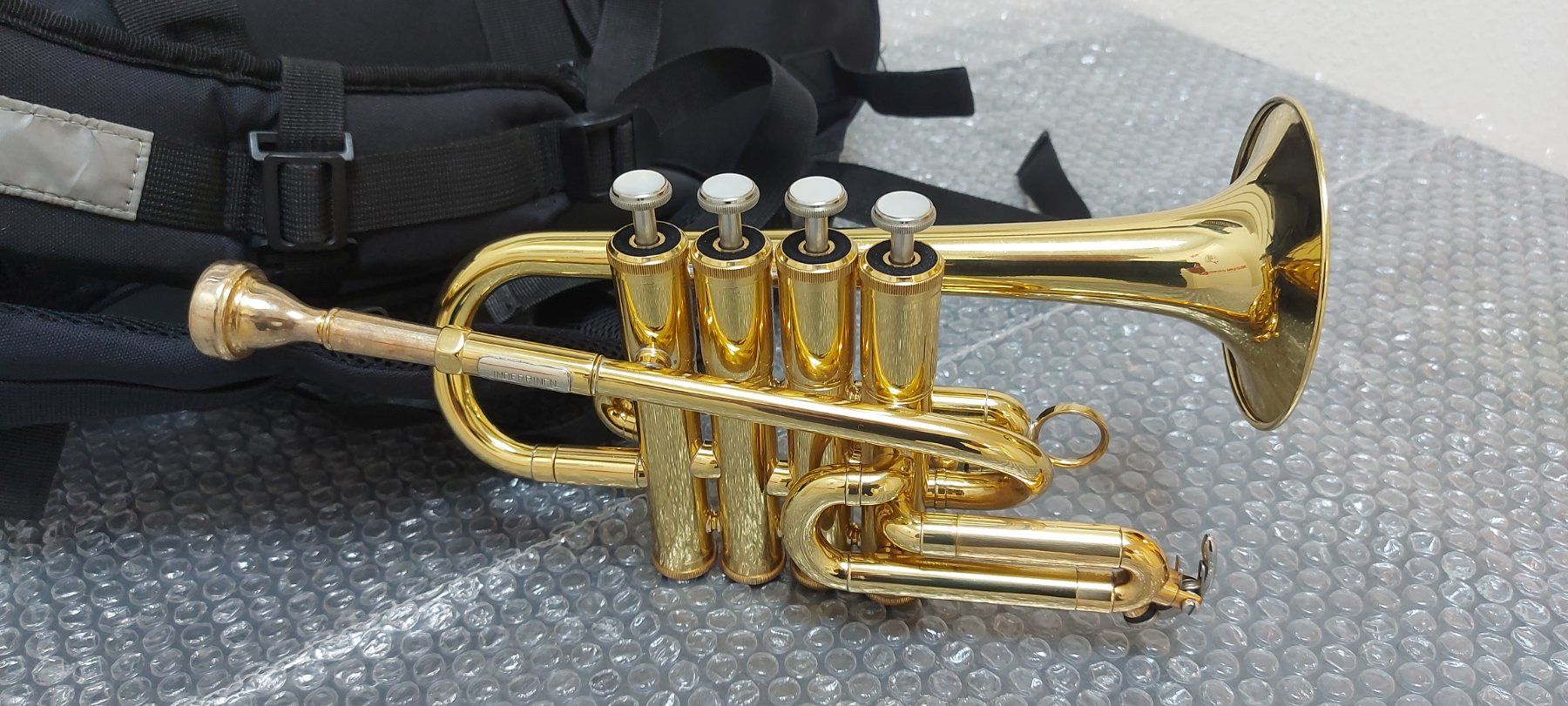 Strumenti musicali: Inderbinen Piccolo Trompete Hoch-Bb/A- 4-Piston-Ventile – Usato da Glattbrugg venduto da Swissmusik 1