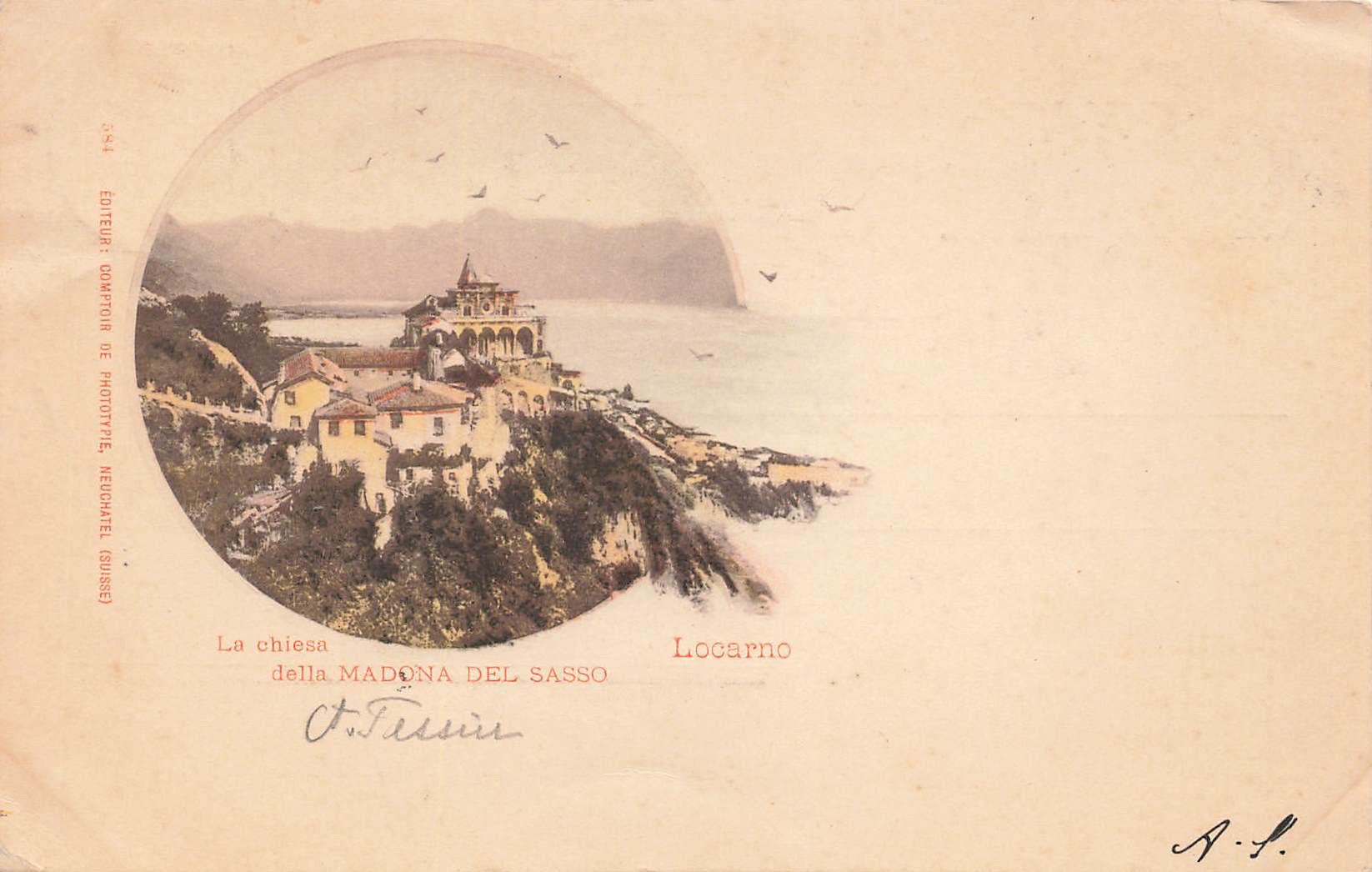 Ansichtskarten: Locarno – Gebraucht aus Biasca von Blenio71