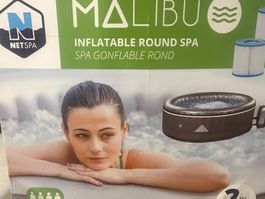 Pool mit Sprudelfunktion (NetSpa Malibu)