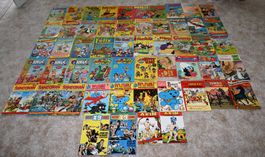 54 x DIVERSE ALTE COMICS … 1. Auflagen 1969/2003 …
