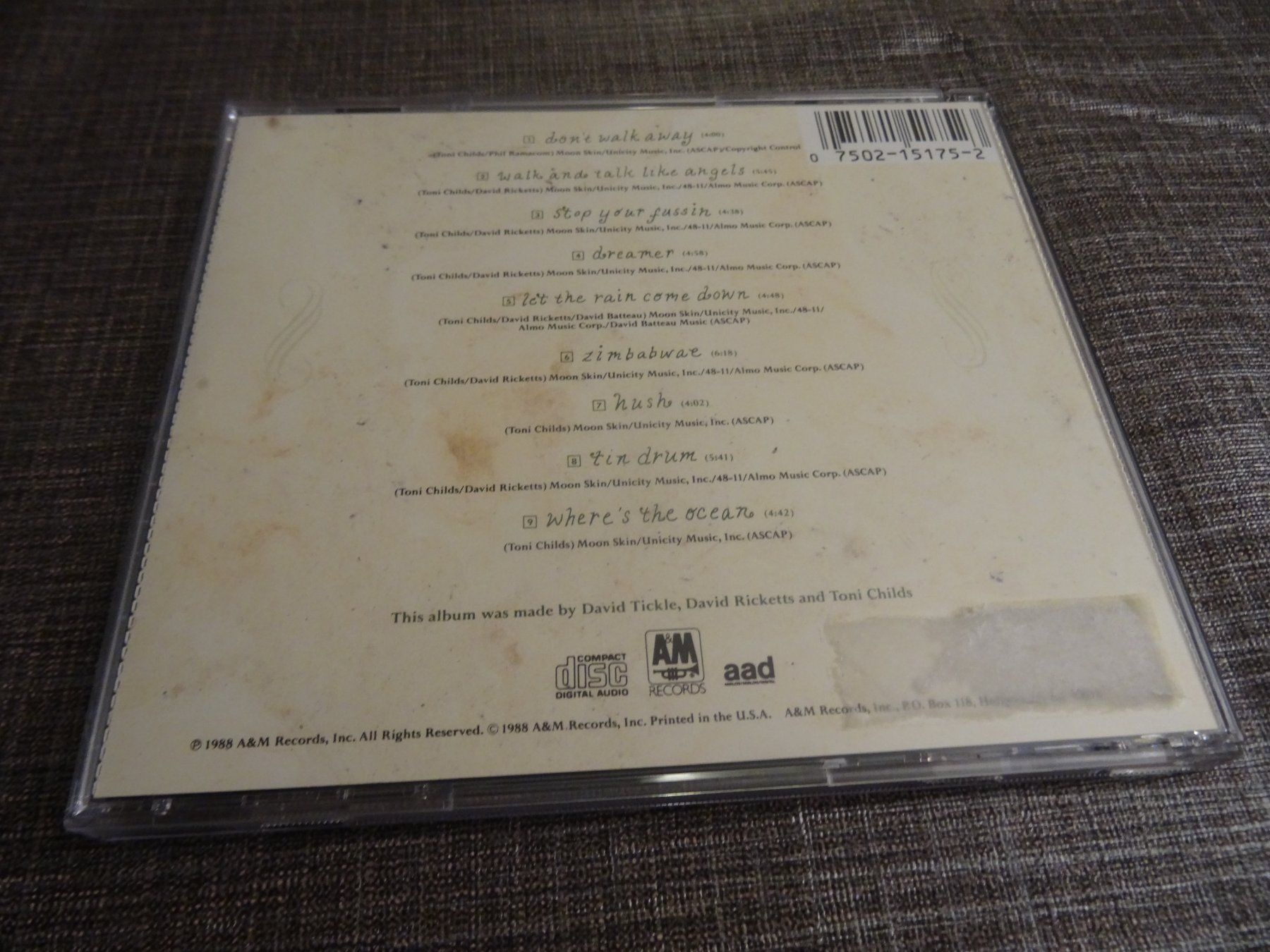 CDs: Toni Childs - Union CD – Gebraucht aus Olten von Disc-Ausverkauf 1