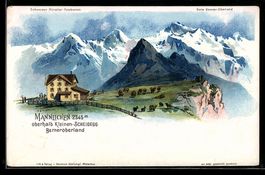 Litho Männlichen, Berner Oberland oberh