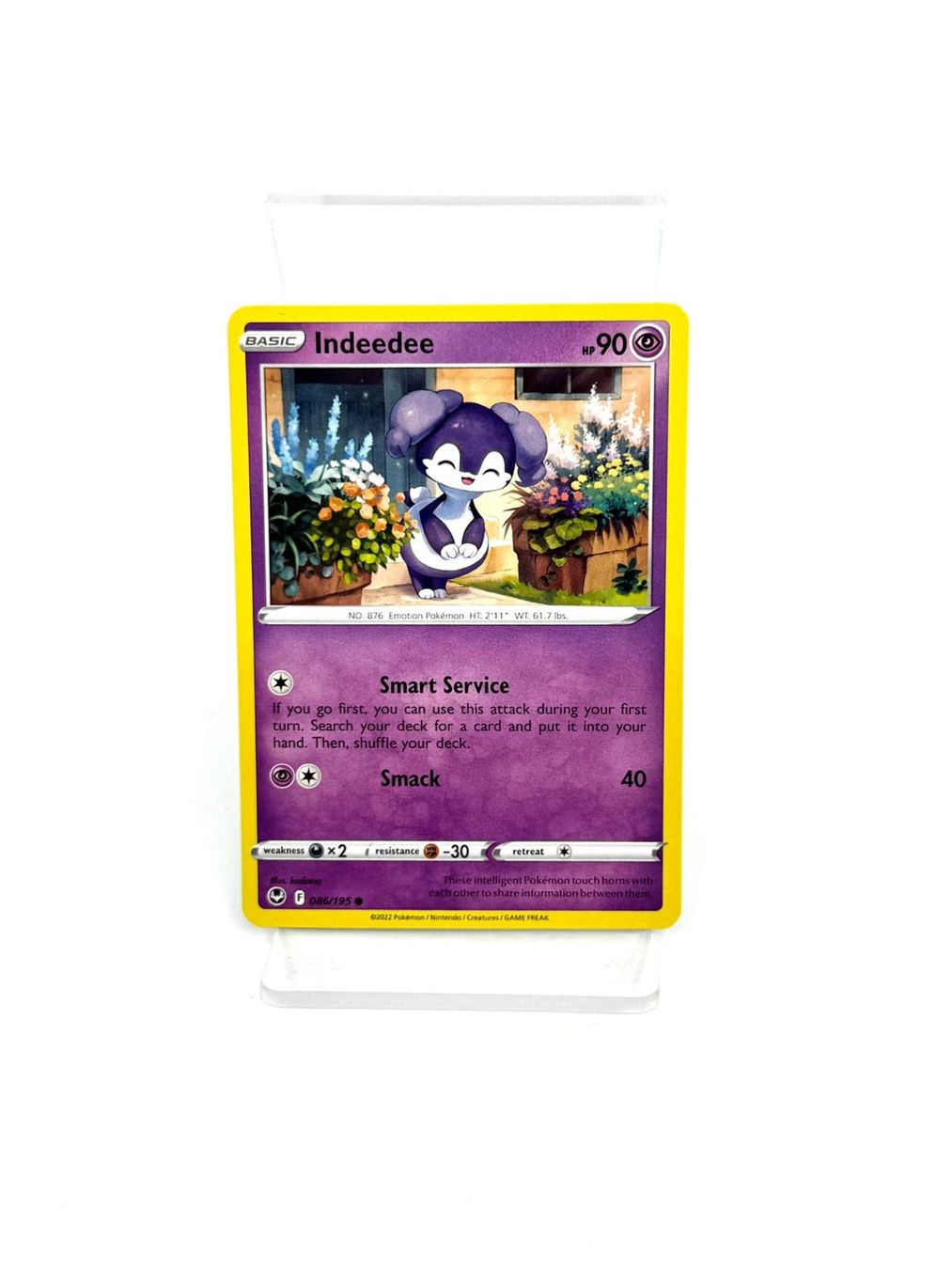 Pokémon Carte collezionabili: Pokemon Indeedee 086/195 – Usato da Herisau venduto da Pokemon2026