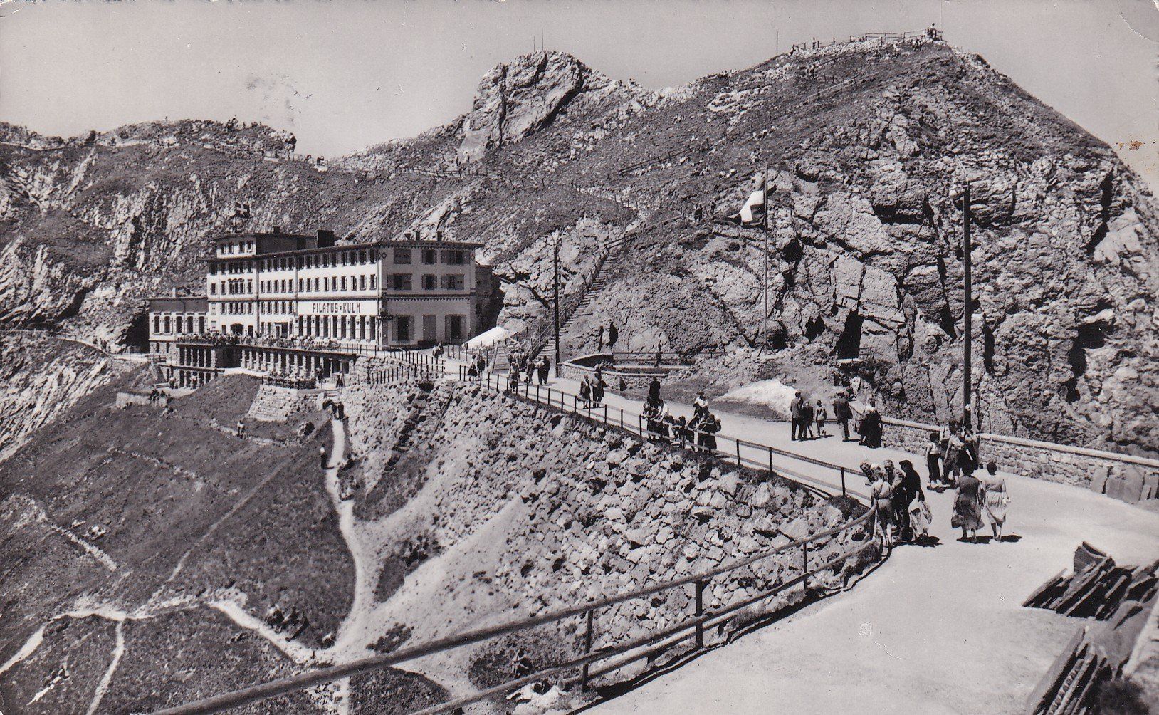 Cartoline postali: Hotel pilatus - Kulm  1953 – Usato da Cormoret venduto da Pascalll2001