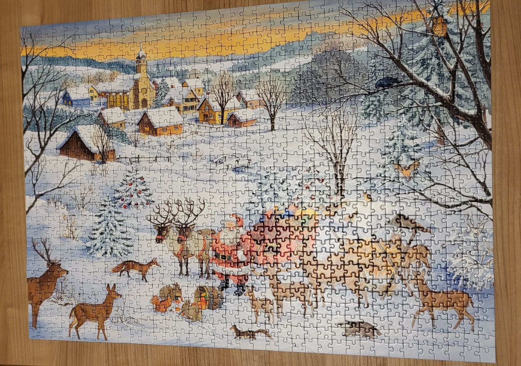 Ravensburger Puzzle: Puzzle Adventskalender "White Christmas" – Usato da Rüti ZH venduto da clady01 1