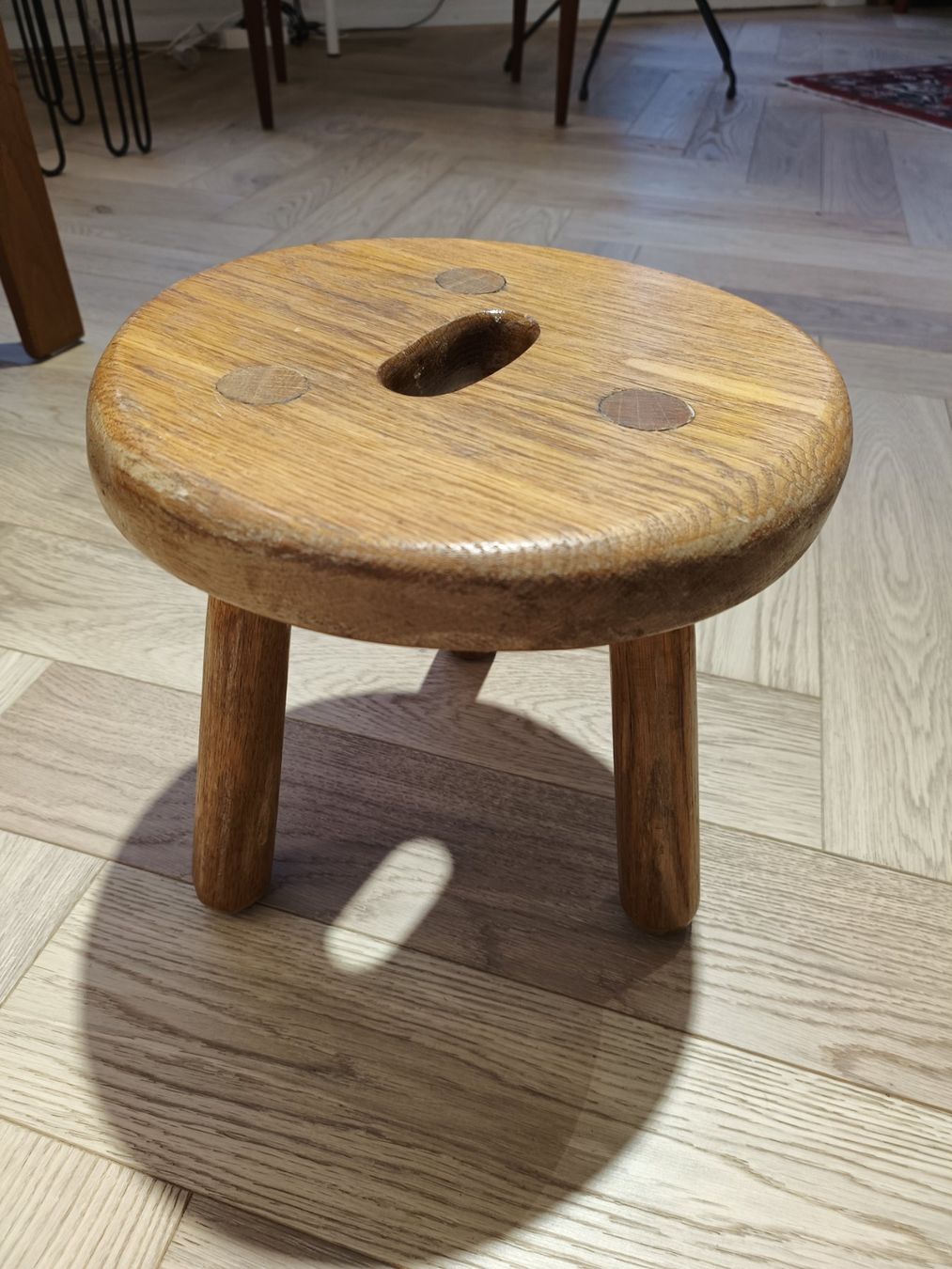 Sgabelli: Vintage hocker holz retro 70s Design – Usato da Zürich venduto da style-and-design.zh