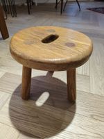 Vintage hocker holz retro 70s Design