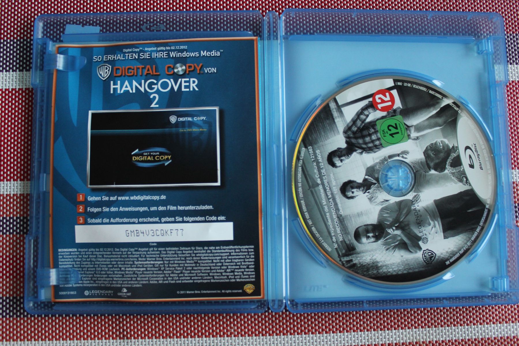 Tutti i DVDs: Hangover 2 [Blu-ray] von Todd Phillips | DVD – Usato da Geroldswil venduto da Schlumpfine1973 1