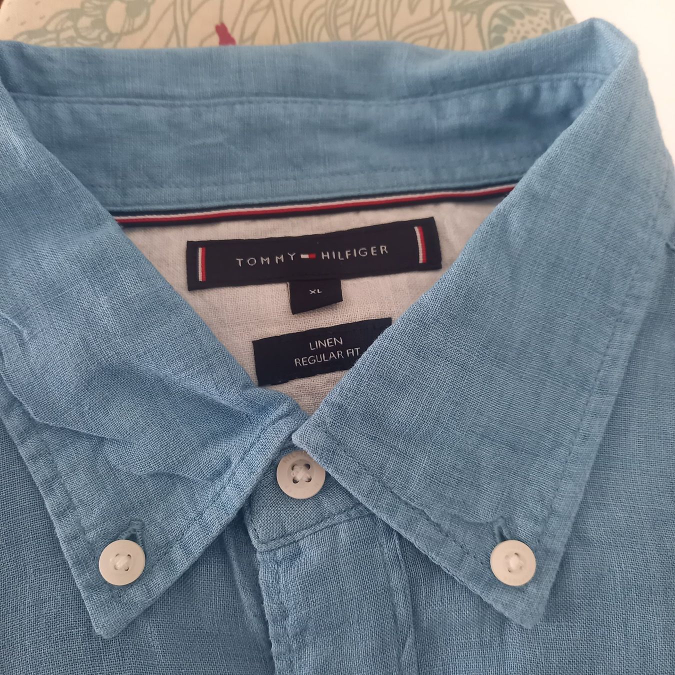 Tommy Hilfiger Camicie: Tommy Hilfiger Leinenhemd – Usato da Winterthur venduto da Irena70 2