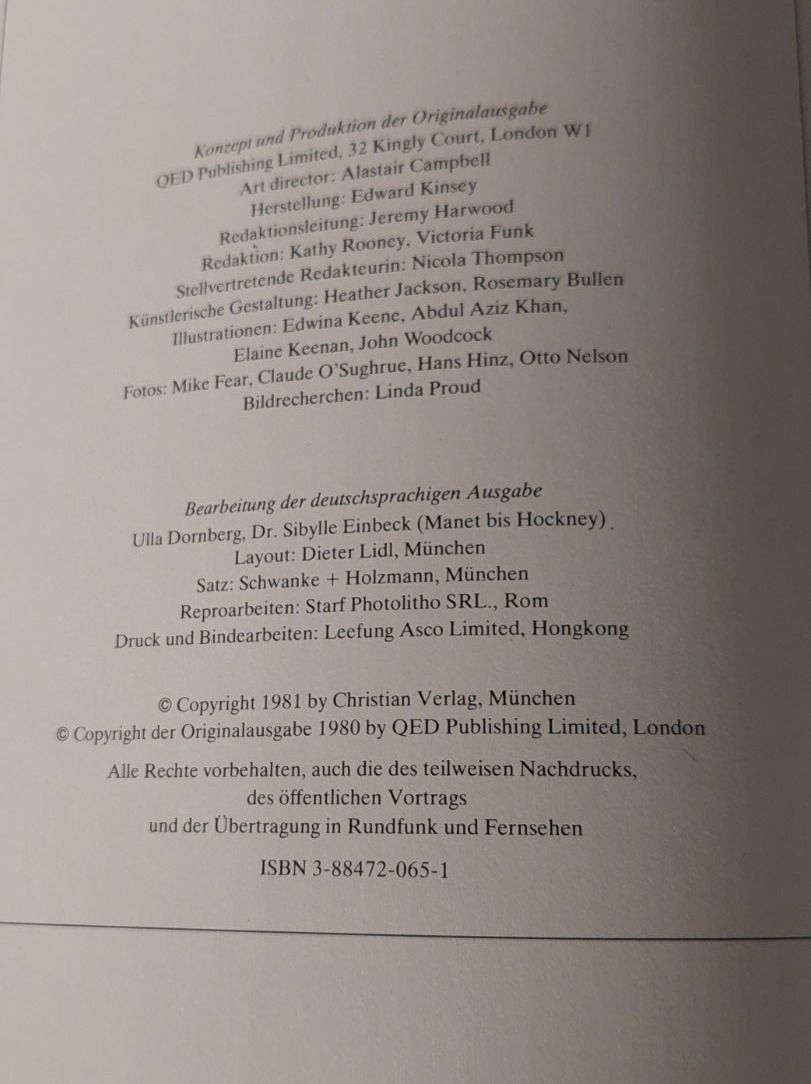 Libri: Die Maltechniken der Grossen Meister – Usato da Zürich venduto da t24_de 1