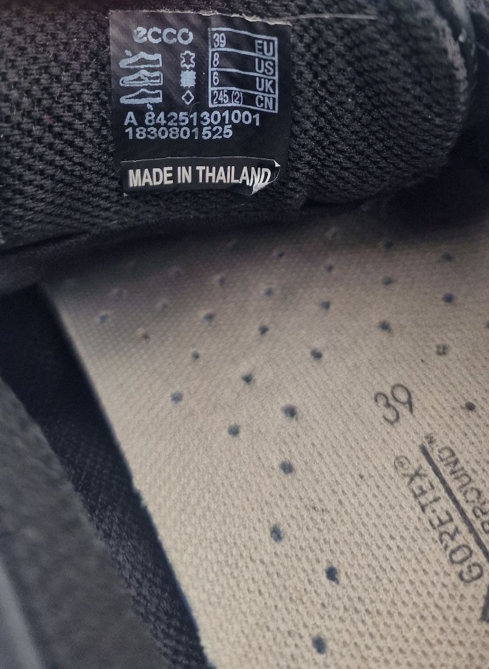 Ecco Damenschuhe: Schwarze Ecco Lederschuhe, Grösse 39, Top Zustand – Gebraucht aus Affeltrangen von Szafaoli 6