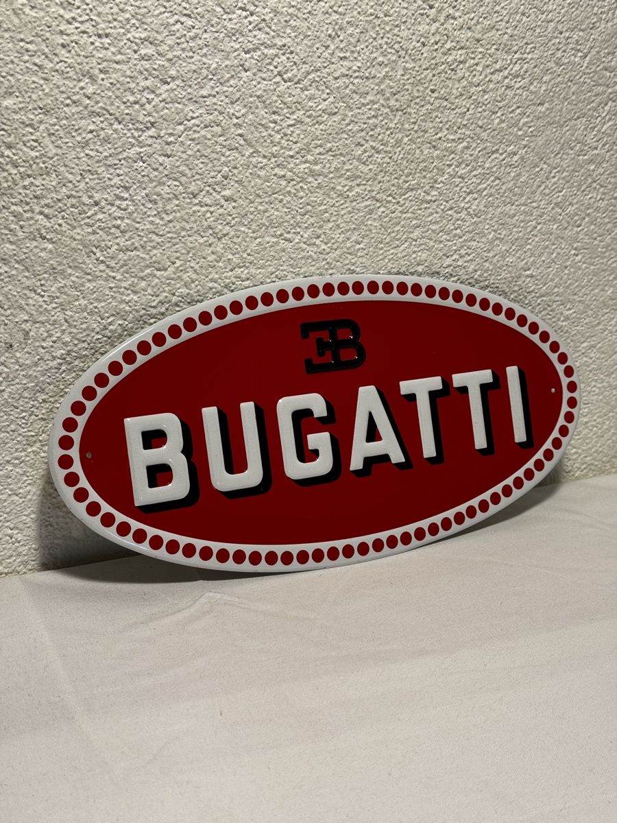 Bugatti Ecriteaux: BUGATTI Schild – Neuf (Voir description) à Stüsslingen par leo_nzh6 4