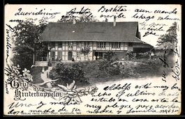 AK Hinterkappelen, Blick auf ein Gasthaus
