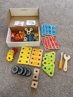 Bauset für Kleinkinder - Hape Basic Builder Set