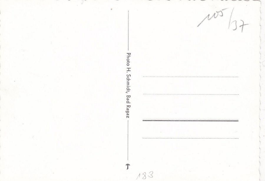 Cartoline postali: Bad Ragaz, Umzug oder Prozession um 1950 – Usato da Frauenfeld venduto da POML 1