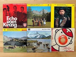 Vinyl Schallplatten Volksmusik