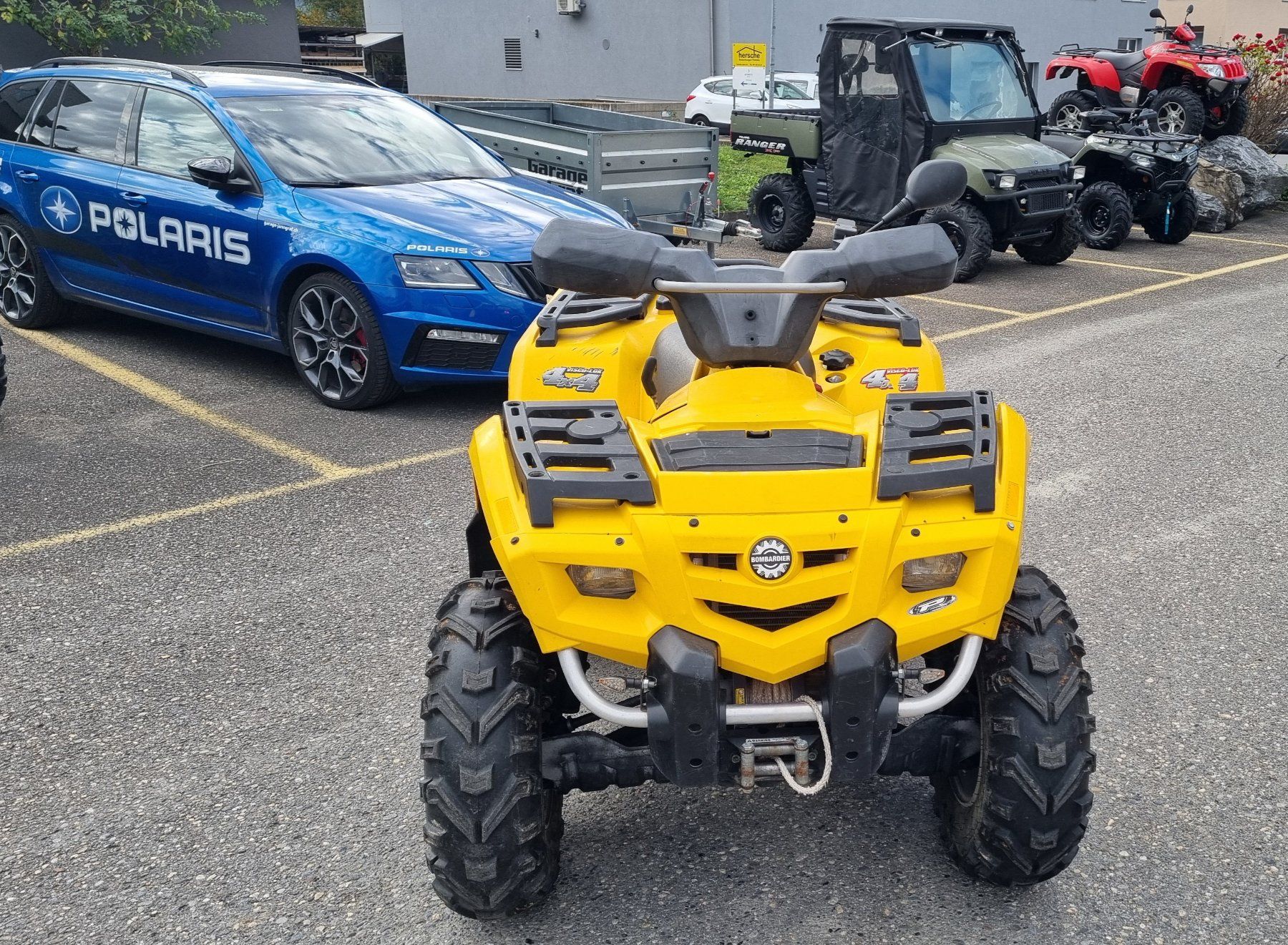 Bombardier ATVs / Quads: Can-am Bombardier Outlander 400 4x4 – Gebraucht aus Trimmis von  7