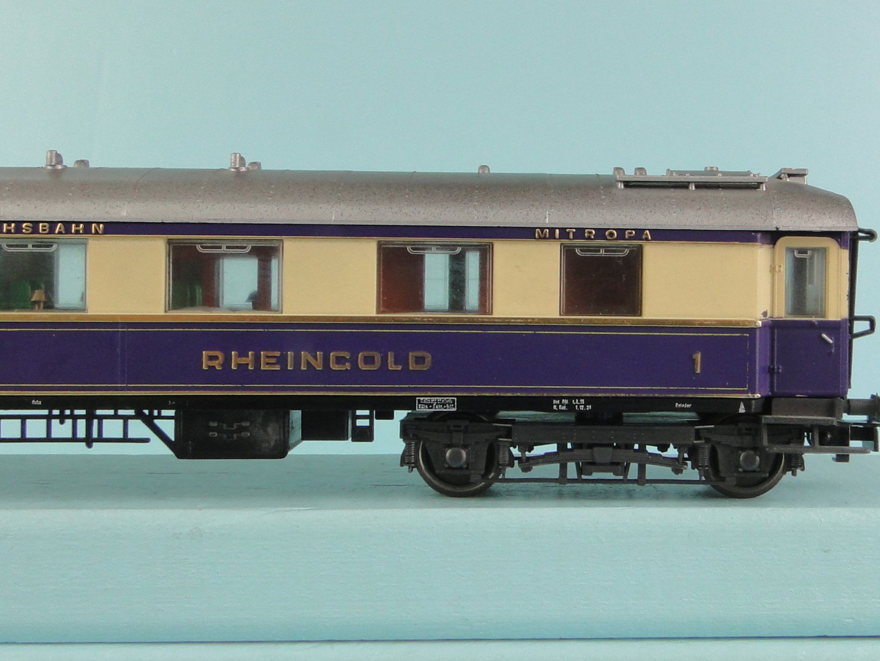 Liliput Modellini di ferrovie: Liliput 823 Rheingold 1 Kl. – Usato da Bülach venduto da cann11 3