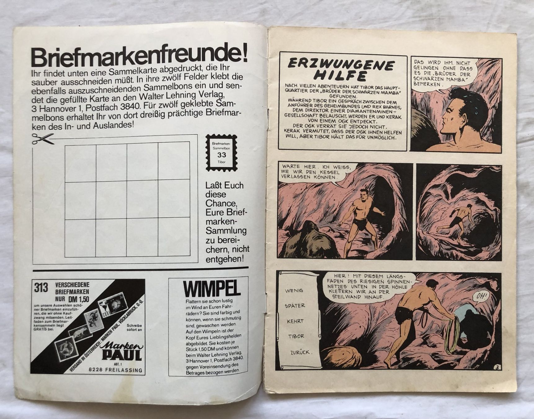 Fumetti: TIBOR - HELD DES DSCHUNGELS - Nr.158 – Usato da Schaffhausen venduto da durruti 2