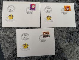 3 Ersttagsbriefe Fürstentum Liechtenstein (83)