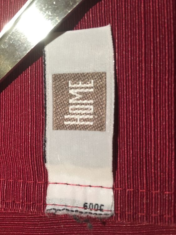 Tissus: Sehr schöne Tischset bordeauxrot – D'occasion à Oberentfelden par Judyku 2