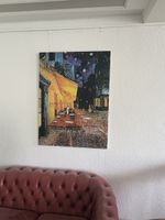 Wandbild Nachtcafé Kunstdruck auf Leinwand