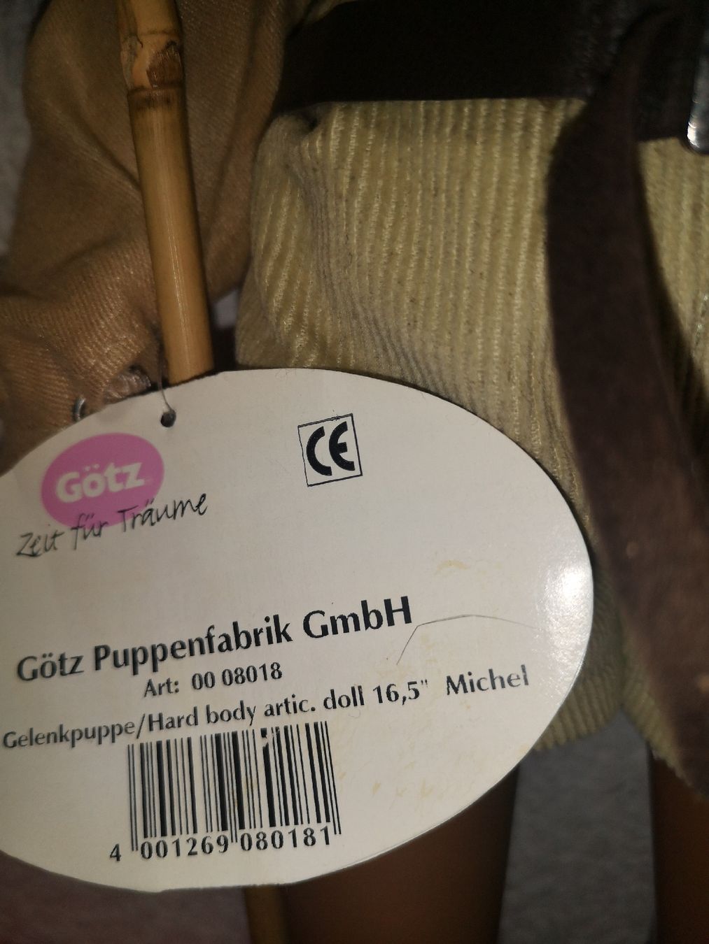Götz Puppen: SASHA GÖTZ PUPPEN MICHEL – Neu (gemäss Beschreibung) aus MUEHLEBERG von Cocolinette 2