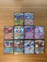 alle 10 double rare ex Karten Phantasmal Flames EN