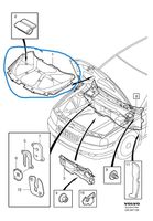 Motorhaube Innenverkleidung Original Volvo S60 bis 2006