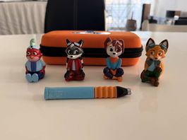 Edurino Starter Set mit 4 Figuren und Etui