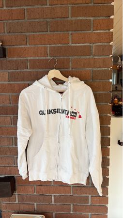Quiksilver Kapuzenjacke weiss Hawaii Grösse M