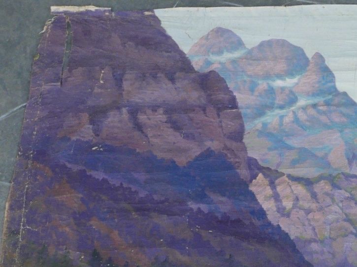 Dipinti: Seealpsee mit Rossmad ca 1900-1920 – Difettoso da Wolfhalden venduto da SecondAntique 6