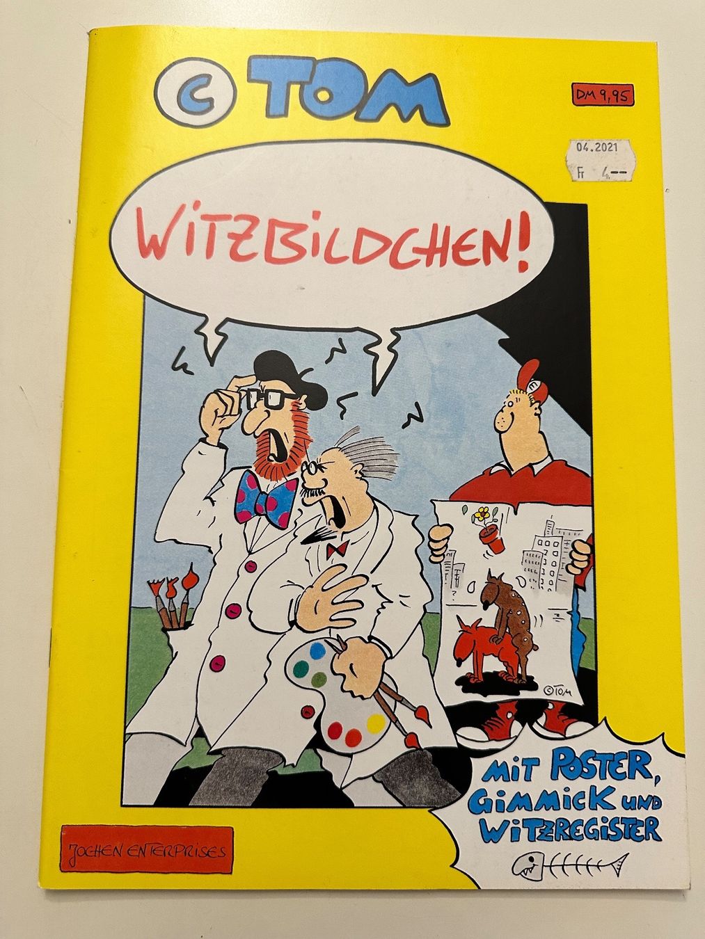 Fumetti: C TOM Comic-Heft "Witzbildchen" JOCHEN ENTERPRISES – Usato da Münsingen venduto da Ganjam