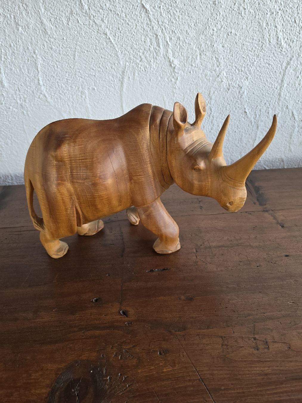 Statuette: Holz Nashorn – Usato da Emmen venduto da Sandygasser74 2
