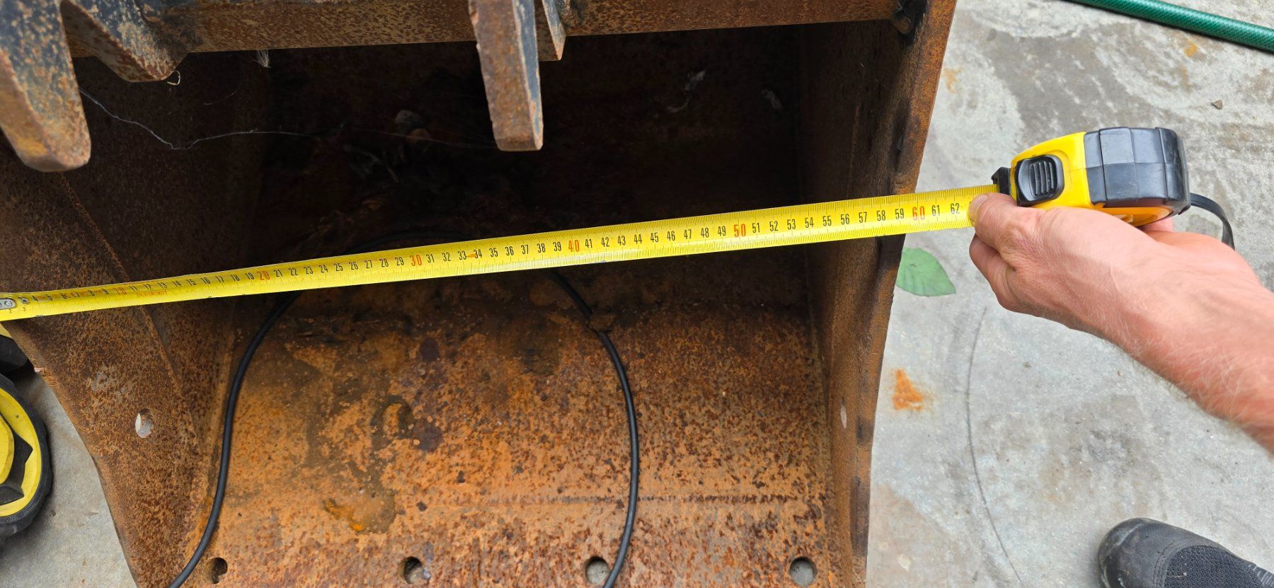Cucchiai: Bagger Schaufel Breite  60cm – Usato da Wolhusen venduto da Pablito46 1