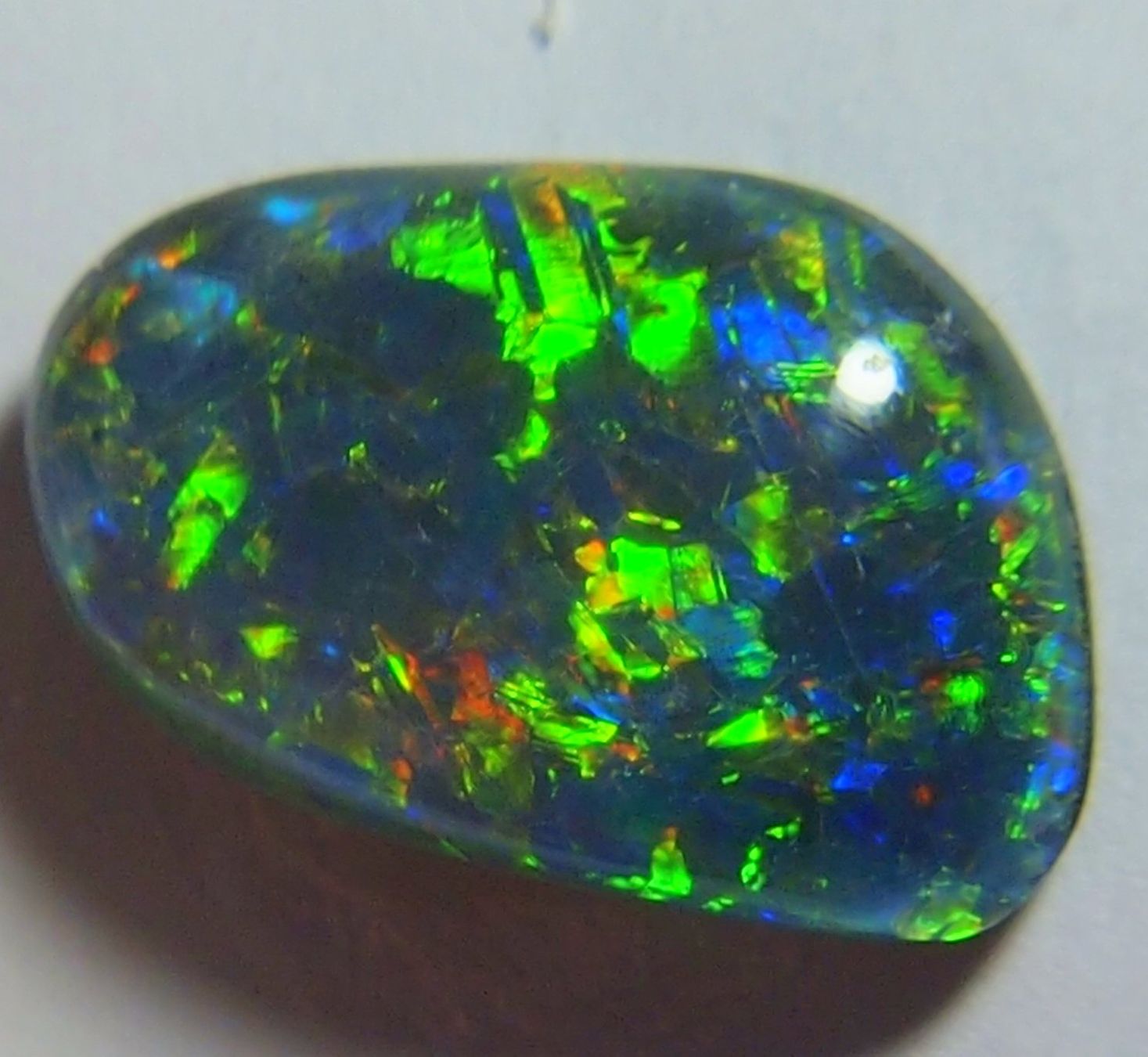 Pietre preziose: 5 ,7 ct. Multicolour Blackopal-Triplet AAA – Nuovo e nell'imballaggio originale da Reinach BL venduto da rumablum 1