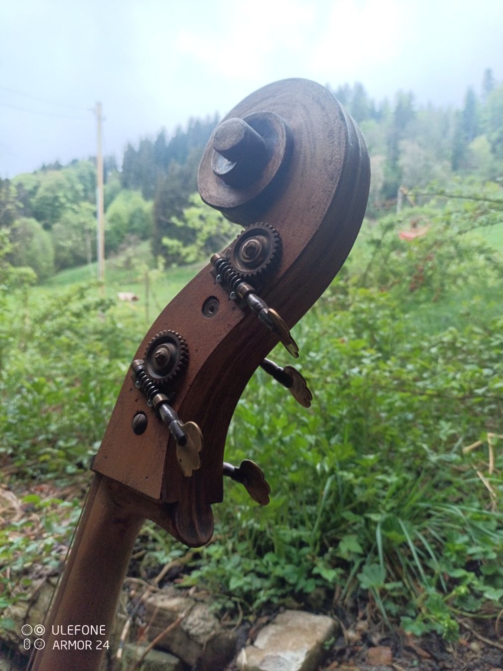 Strumenti musicali: Contrebasse 3/4, contreplaqué,marque ukrainienne – Usato da bonnefontaine venduto da sarchak 3