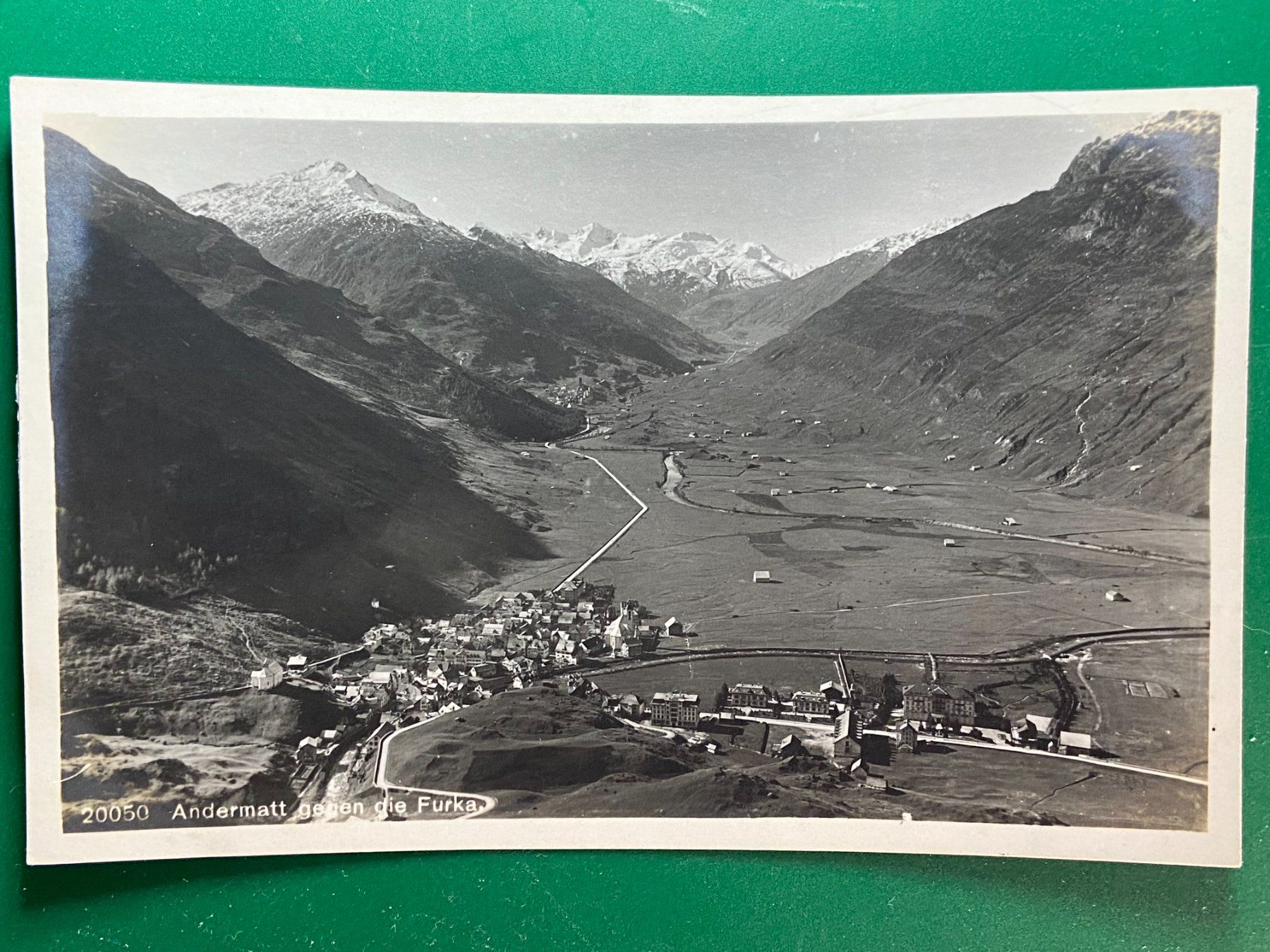 Cartoline postali: Andermatt - gegen die Furka – Usato da Steg VS venduto da danwer74