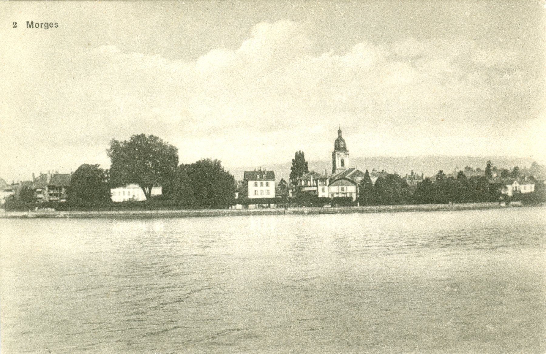 Ansichtskarten: Morges - Vue générale – Gebraucht aus Chavornay von SupraSenna