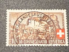 Pro Patria B2 Vollstempel Erstag Rarität  (3752)