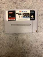 SNES - Super Nintendo Game - EA Sports NHL 95