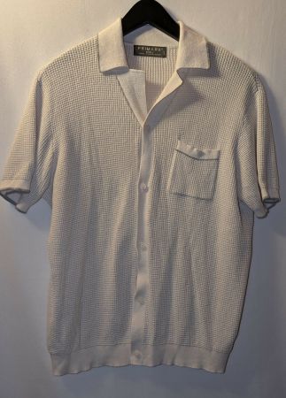 Bali Hemd Bluse T-Shirt Creme Beige Gr. S