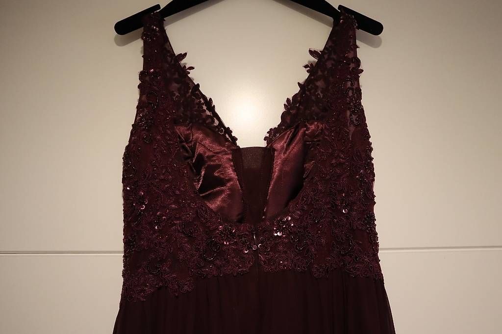 Kleider: Abendkleid Farbe Brombeere – Gebraucht aus Untereggen von mic_d2tq 3