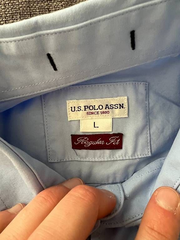 Camicie: U.S. Polo Assn. Hemd Regular Fit L Blau – Usato da Lufingen venduto da luc_g6rv 2