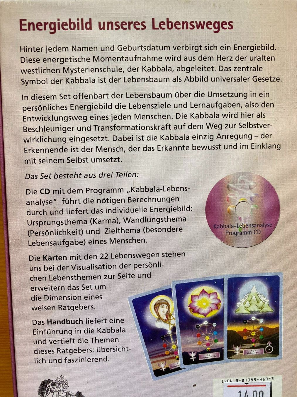 Bücher: KARTEN &BUCH  SET,SPIRITUALITÄT – Gebraucht aus Meienried von ManuelaBoutique 5