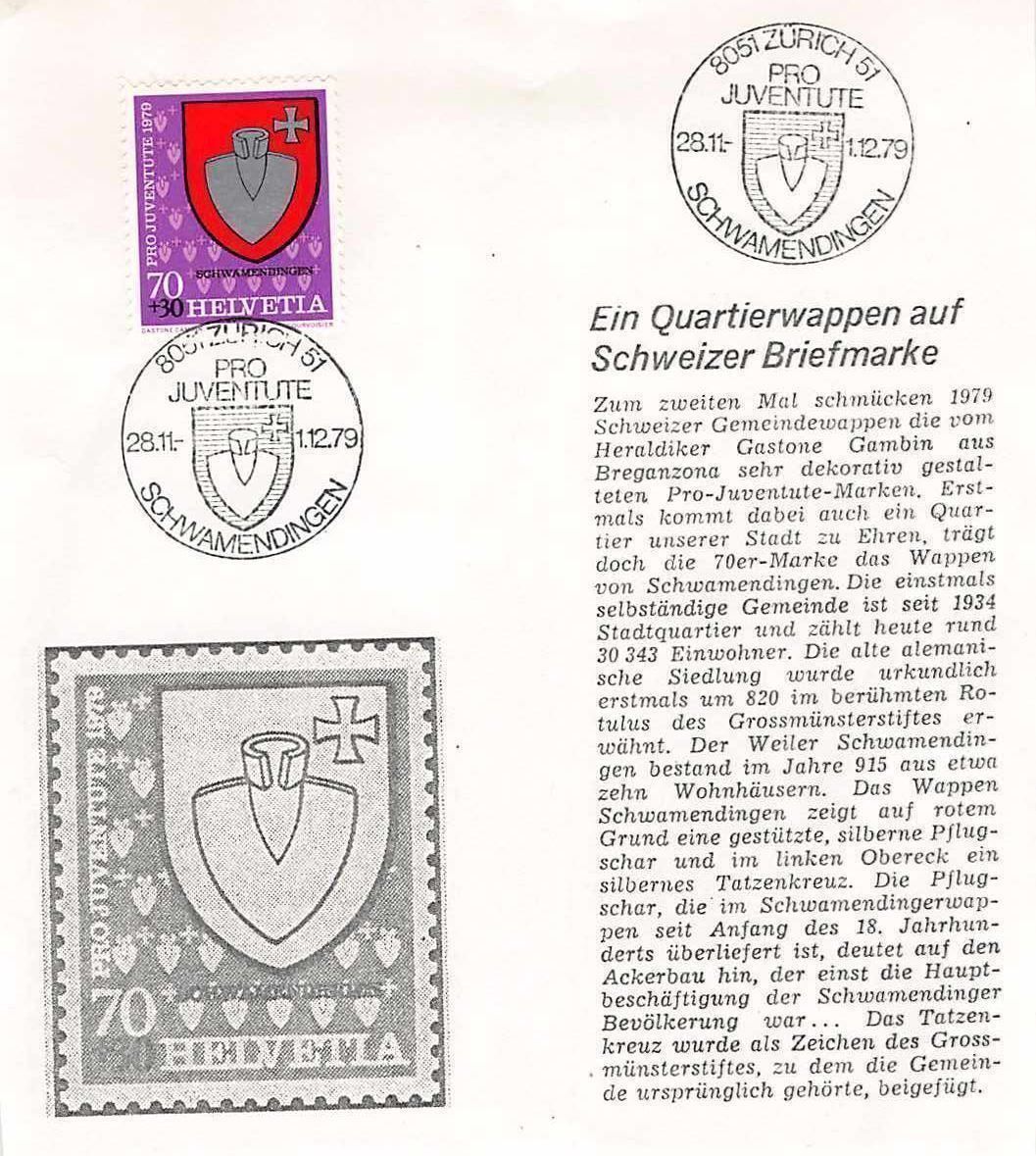 Alle Briefmarken: Zeitungsausschnitt mit Briefmarke – Gebraucht aus Winterthur von SchatzchischtliWinti