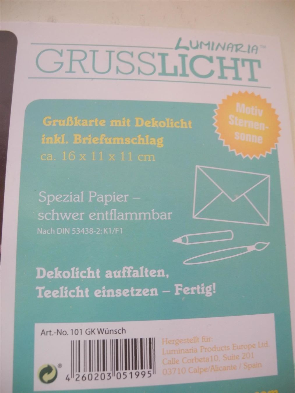 Karten: 10 Stück Grusskarten mit Licht, Nr. 92a – Neu und originalverpackt aus Kottwil von Crazyrolf 7